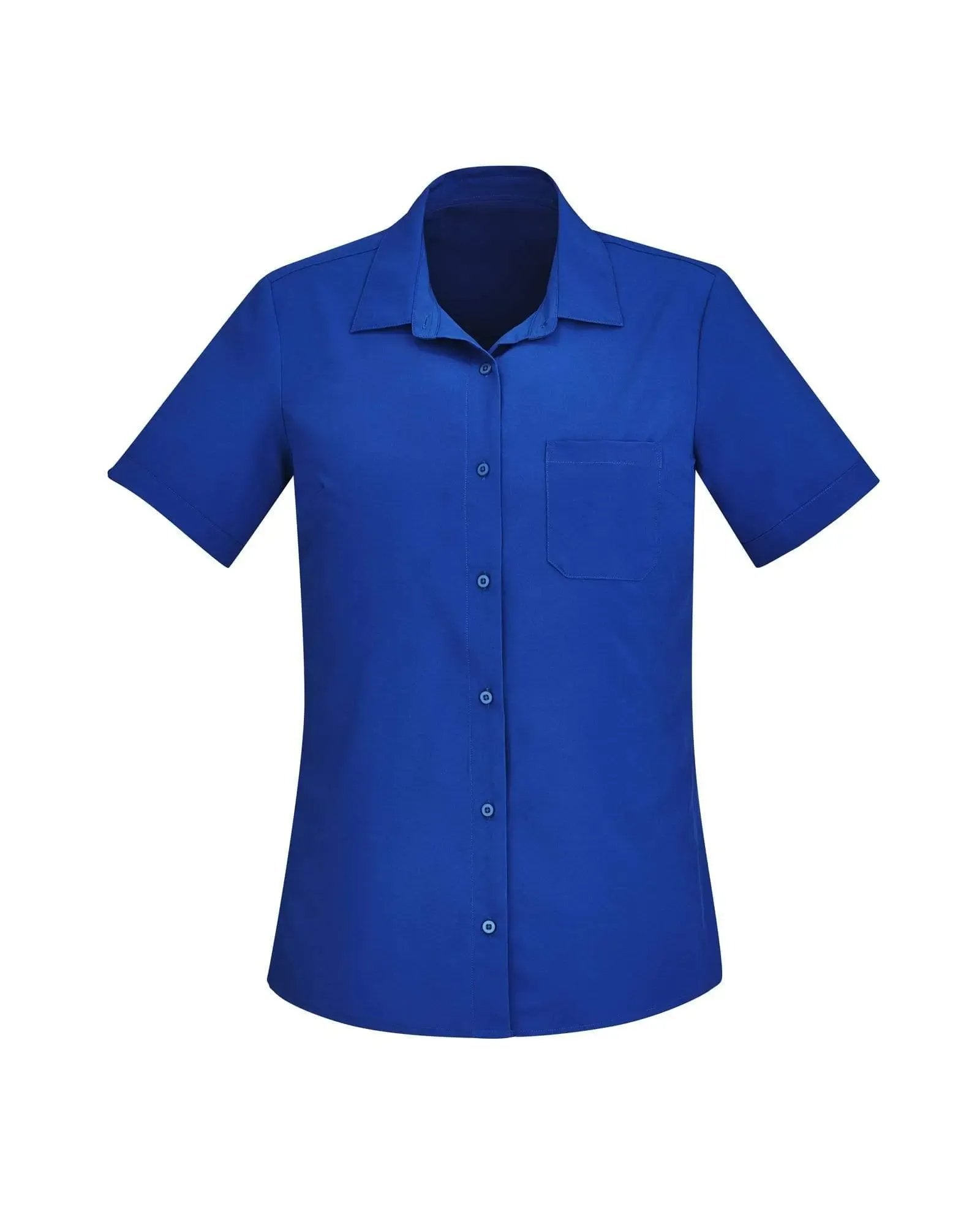 BizCare Women's Easy Stretch Short Sleeve Shirt CS947LS